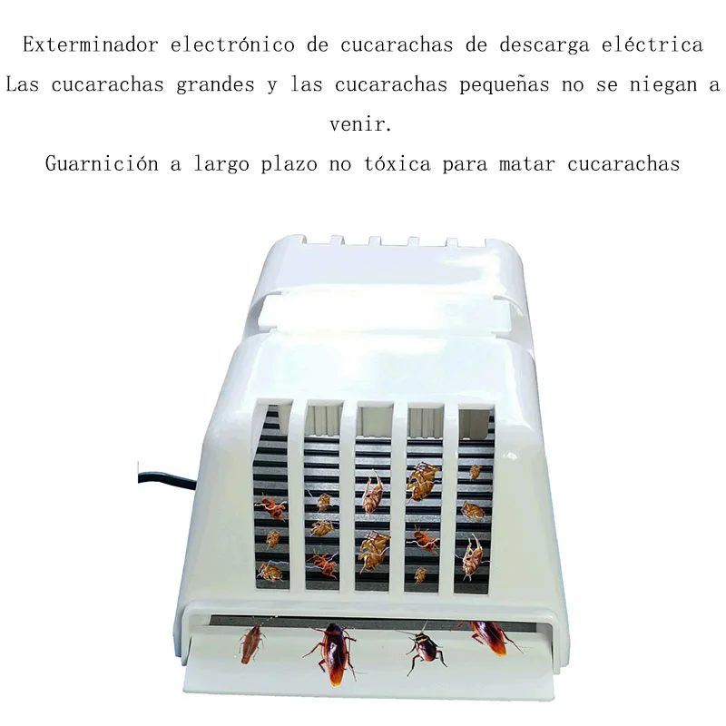 

Electronic Cockroach Killer For Home Kitchen, Safe To Kill Cockroaches, Magic House Box, Pet Friendly, Non-Toxic, One Nest End