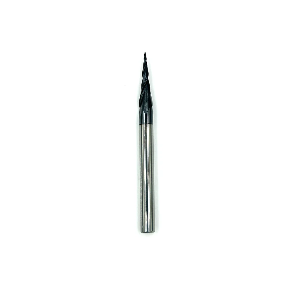 

1 шт. JERRAY R0.25 * 15 * D4 * 50 HRC 55 D4 2 канавки твердый карбидептабер сферическая носовая торцевая фреза ЧПУ фрезерные инструменты