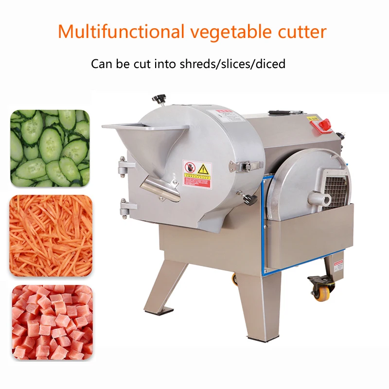 

PBOBP 110V/220V Electric Slicer Machine Multifunctional Vegetable Carrot Potato Fruit Cutter Slicer Dicing Machine Small