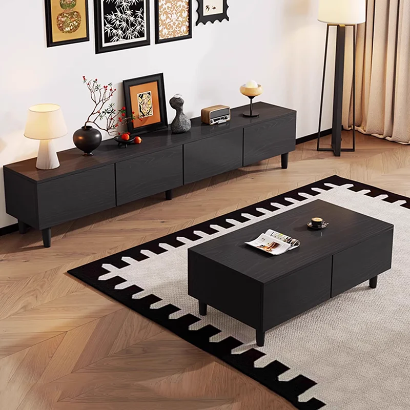 

Storage Organizer Tv Stands Designer Universal Wood Living Room Mobile Modern Tv Table Luxury Muebles Chinese Style Furniture