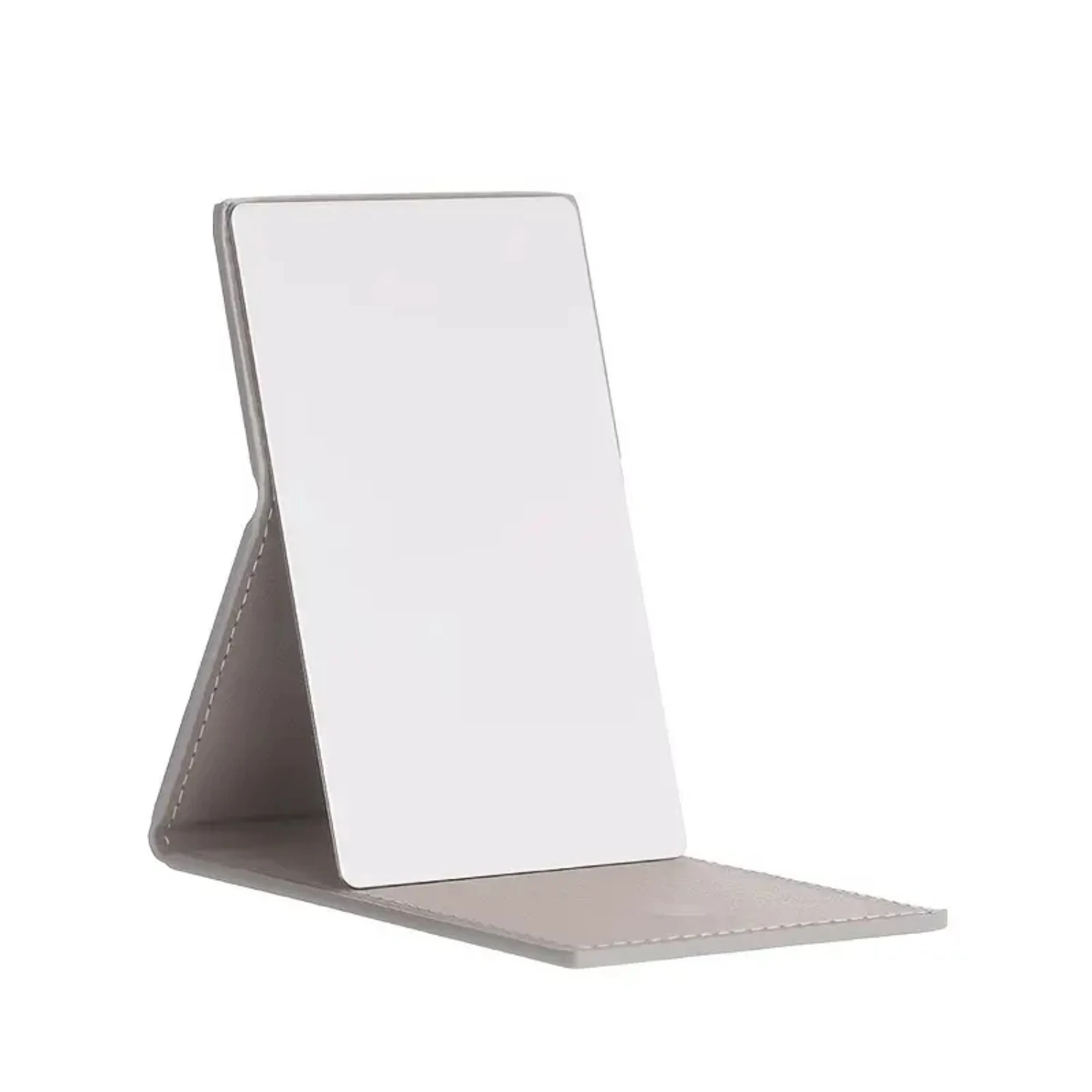 Espelho de maquiagem dobrável espelho de vaidade de viagem com desktop espelho de maquiagem para cosméticos beleza pessoal espelhos portáteis