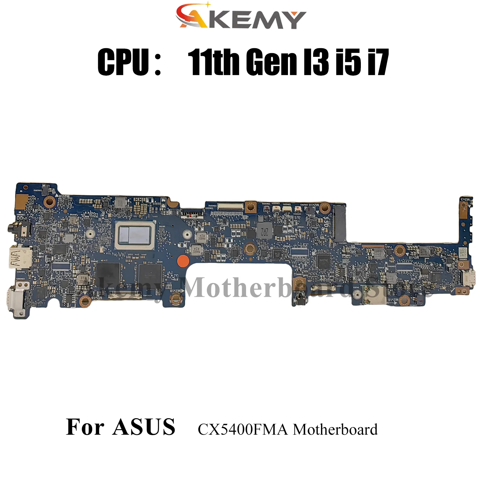 Placa base para ordenador portátil CX5400FMA para ASUS Chromebook Flip CX5 CX5400FMA CX5400F con 11. a generación I3 i5 i7 100% pruebas OK stk