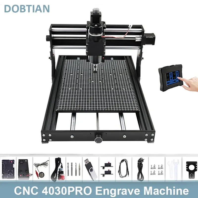 4030Pro Engraving Machine 3020Plus Upgraded Offline Controller DIY CNC Laser Engraver Wood Router PCB Mini Milling Machine