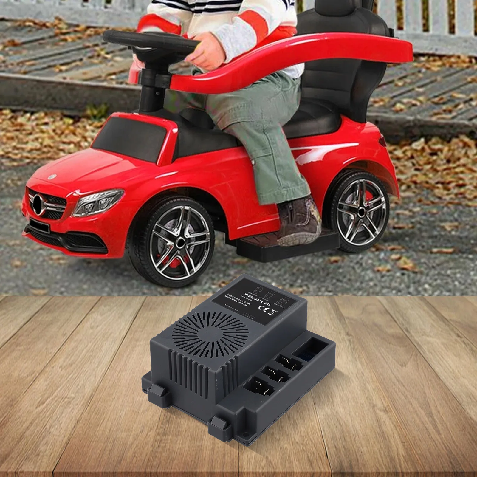HY2005M-HL-24V 24V Empfänger-Controller mit Verzögerungsfunktion für 2.4G-Fernbedienung von elektrischen Kinderautos – Detail 4