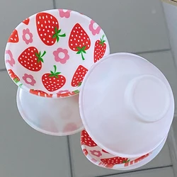Pink Silicone Bowls 67mm Strawberry Bowl Household Container Gourd Multi-Color Smoking Accessories Girly Gift