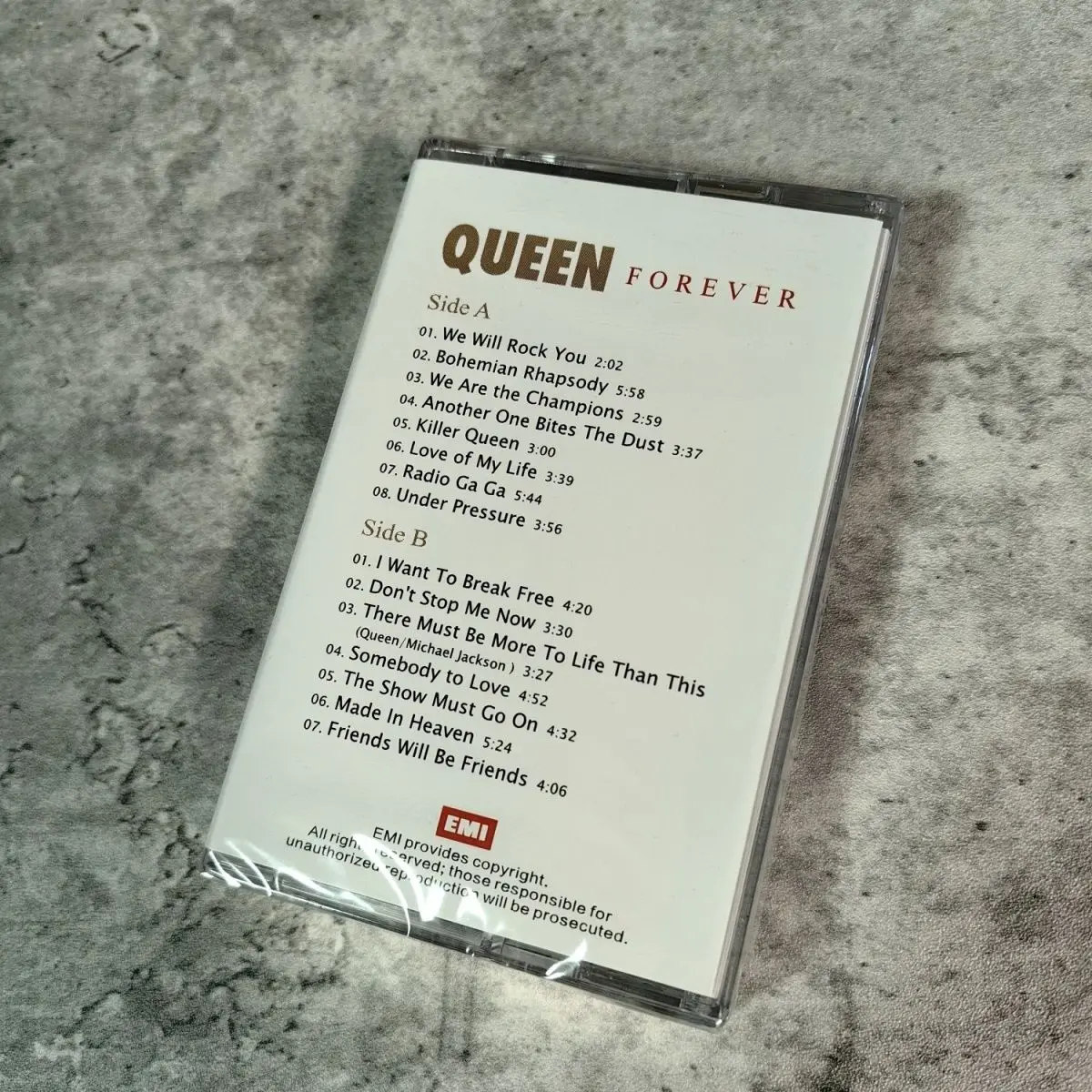 European Rock Style Cassette Unopened With Lyrics Classic Golden Melody Collection For Vintage Recorder Universal