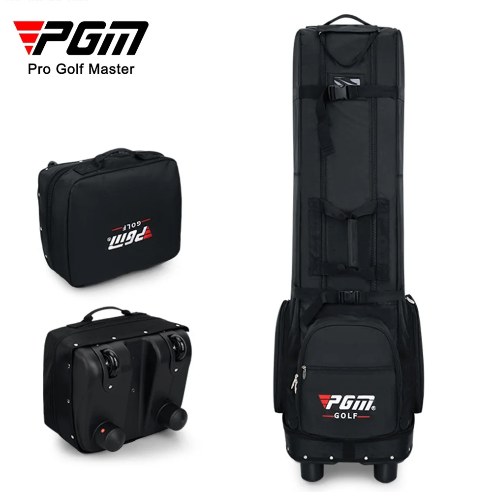 

PGM HKB012 Golf Aviation Bag Men's and Women's Thickened Edition Check in Airplane Bag Comes with Folding Storage Belt Pulley