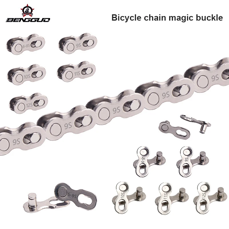 6/7/8/9/10/11 Speed Universal Bicycle Chain Connector Mountain Road Bike Chain Quick Link Connecting Master Cycling Part