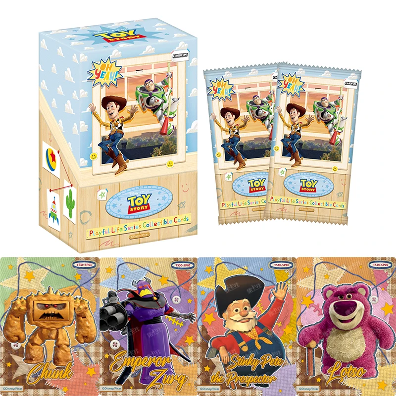 

Genuine Disney Toy Story Card 30th Anniversary Playful Life Series Pixar Animation Woody Space Sheriff Collection Cards Gift Toy