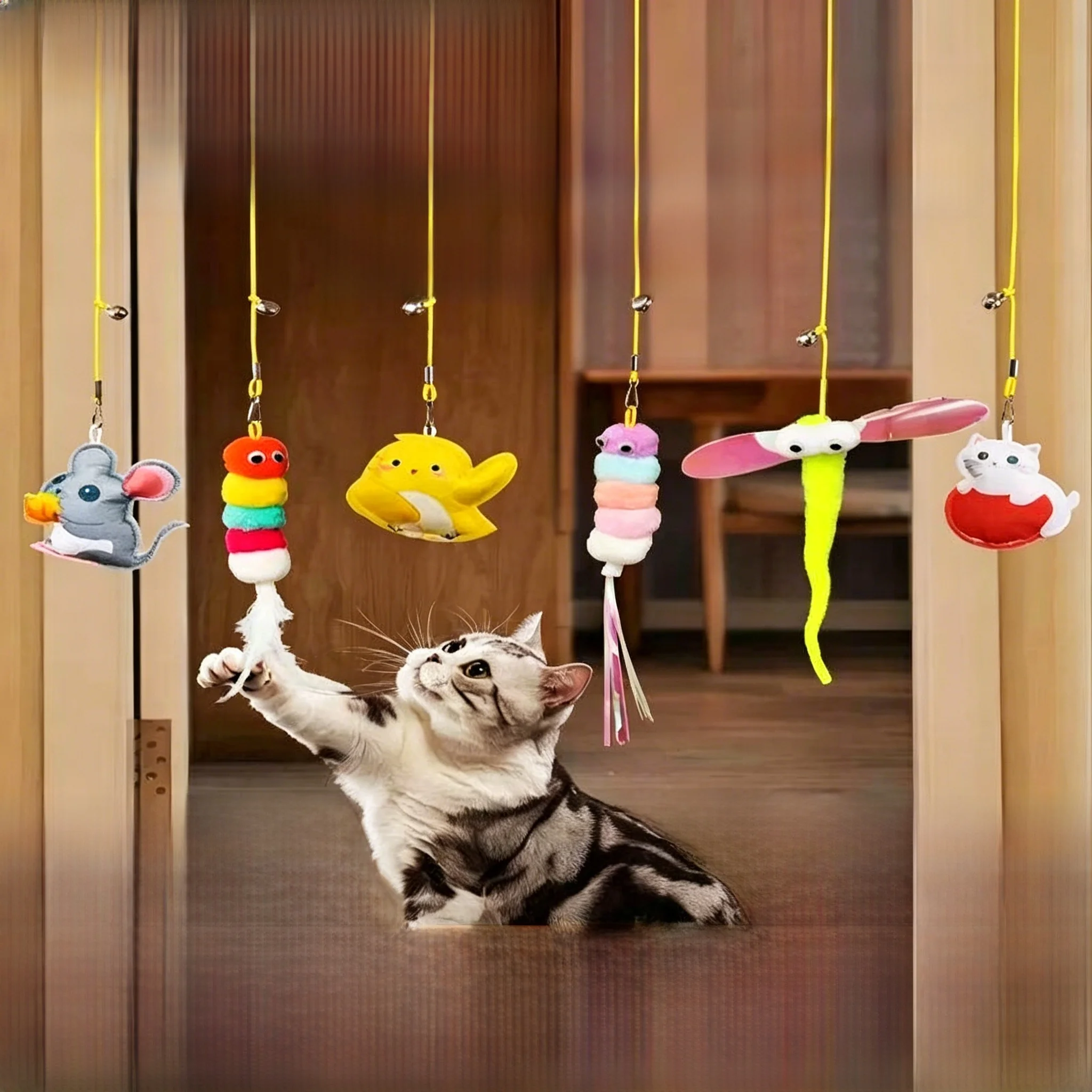 brinquedo-interativo-para-gatos-rato-de-penas-com-sino-de-porta-elastico-e-cabo-de-silicone-duravel-para-todas-as-idades-de-gatos