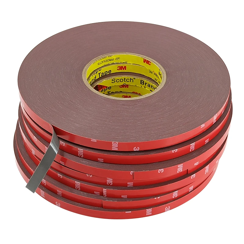 

4229P Double-sided Tape Waterproof Acrylic Foam Sealing Adhesive Tape for Automotive Crafts Office Home