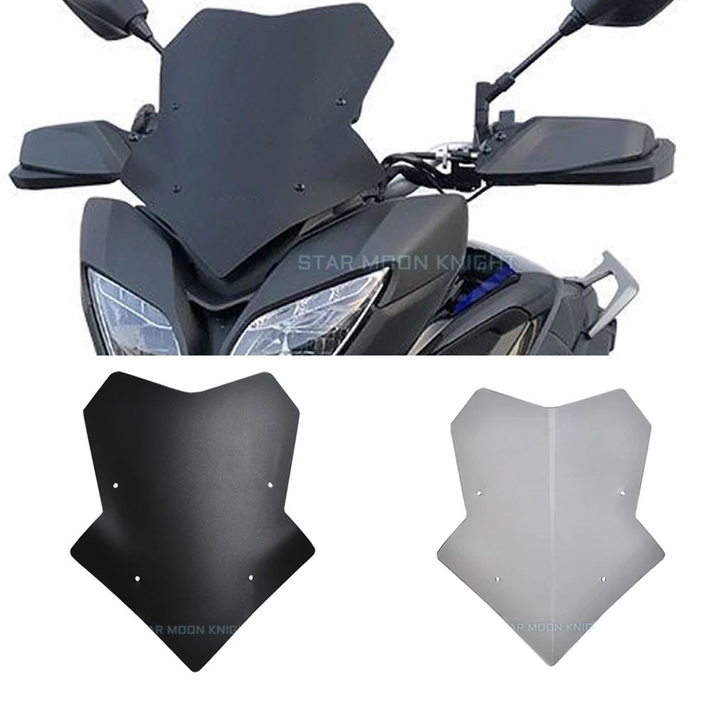 

PC plastic Windshield Windscreen Cover Wind Shield Deflectore Fit For YAMAHA MT 09 TRACER MT09 MT 09 TRACER 900 GT 2018 -