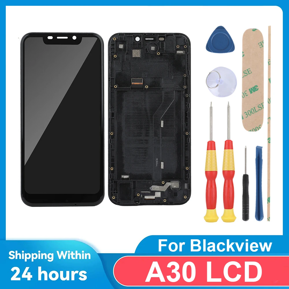 

For Blackview A30 / 5.5" FHD+ LCD Display + Touch Screen+With Frame