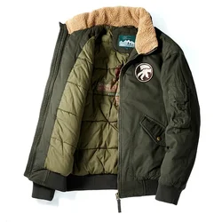 New Winter Men Aviator Jackets Casual Down Jackets Quality Male Outerwear Winter Coats Bomber Jackets Thicker Warm Parkas 5XL