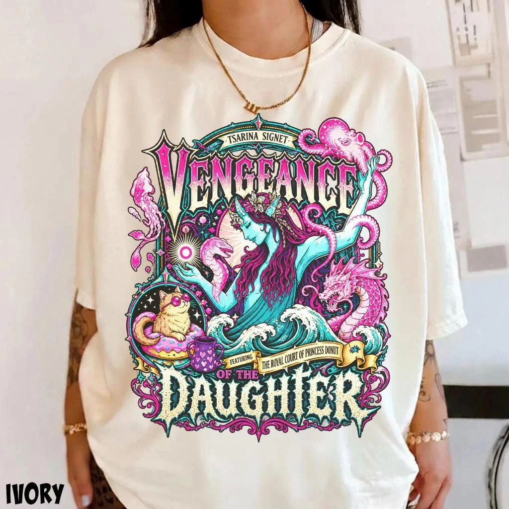 Vengeance of The Daughter Shirt Dungeon Crawler Carl Tee Tsarina Signet Tshirt Donut