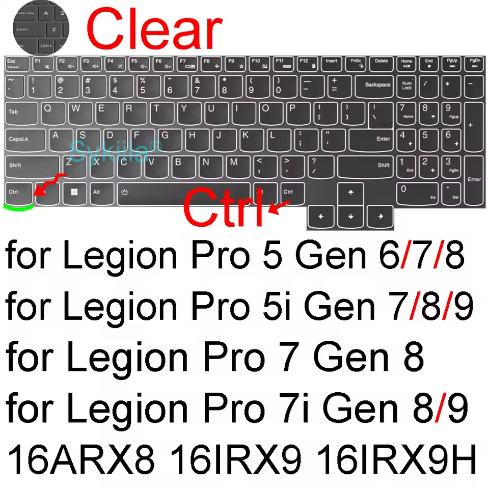 레노버 리전 키보드 스킨 상세