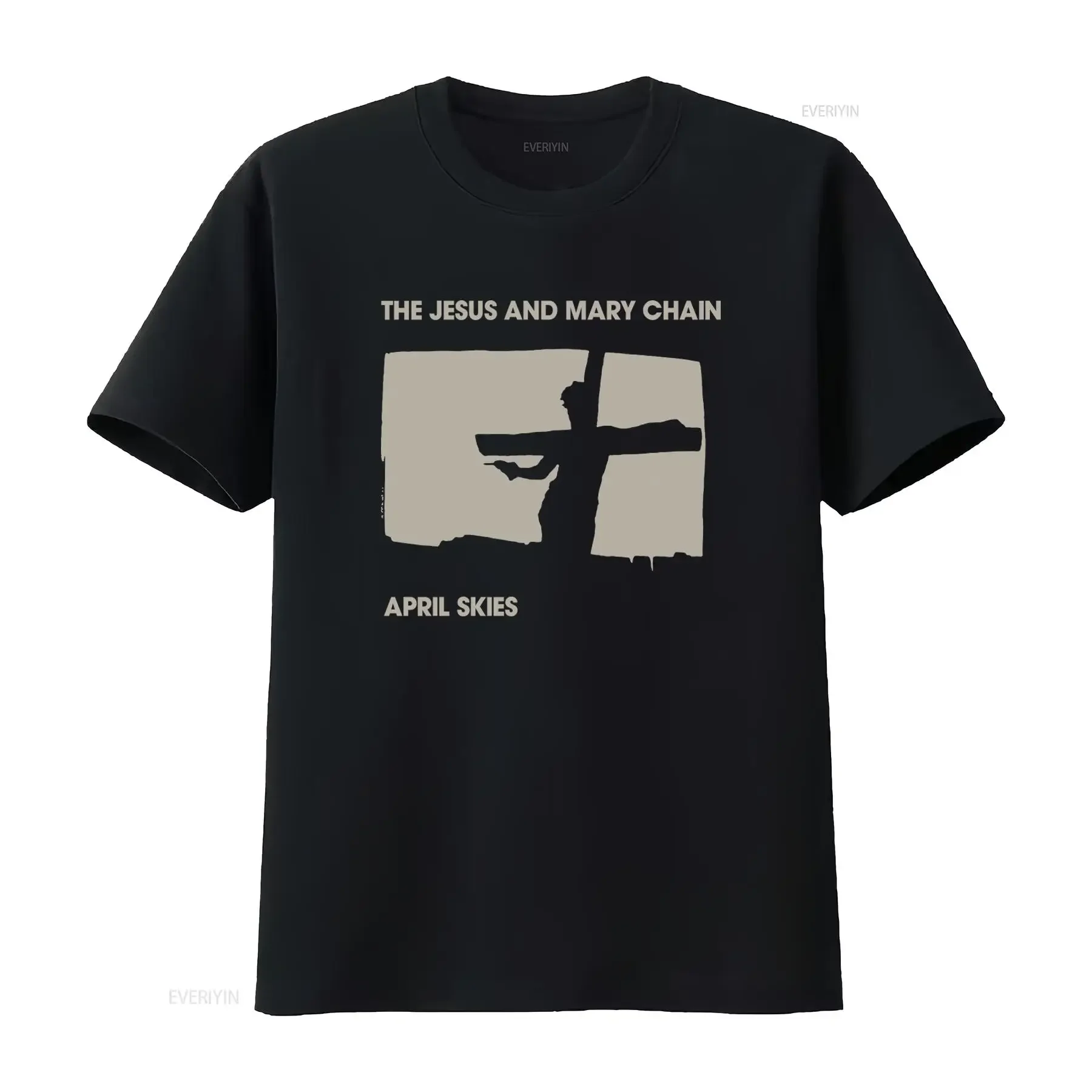 The Jesus And Mary Chain April Skies T Shirt Official Band Merch vintage Washed streetwear Slightly designer clothes Stylish