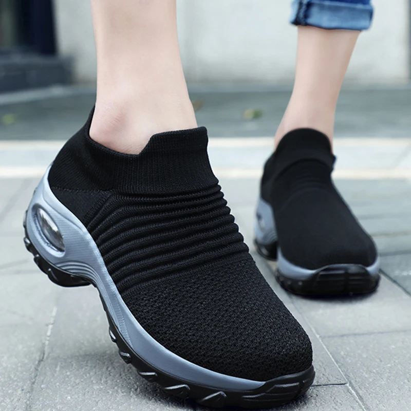 Hypersoft Sneakers Women 2024 Orthopedic Sneakers for Women Platform White Black Red Walking Shoes Women Women Casual Shoes