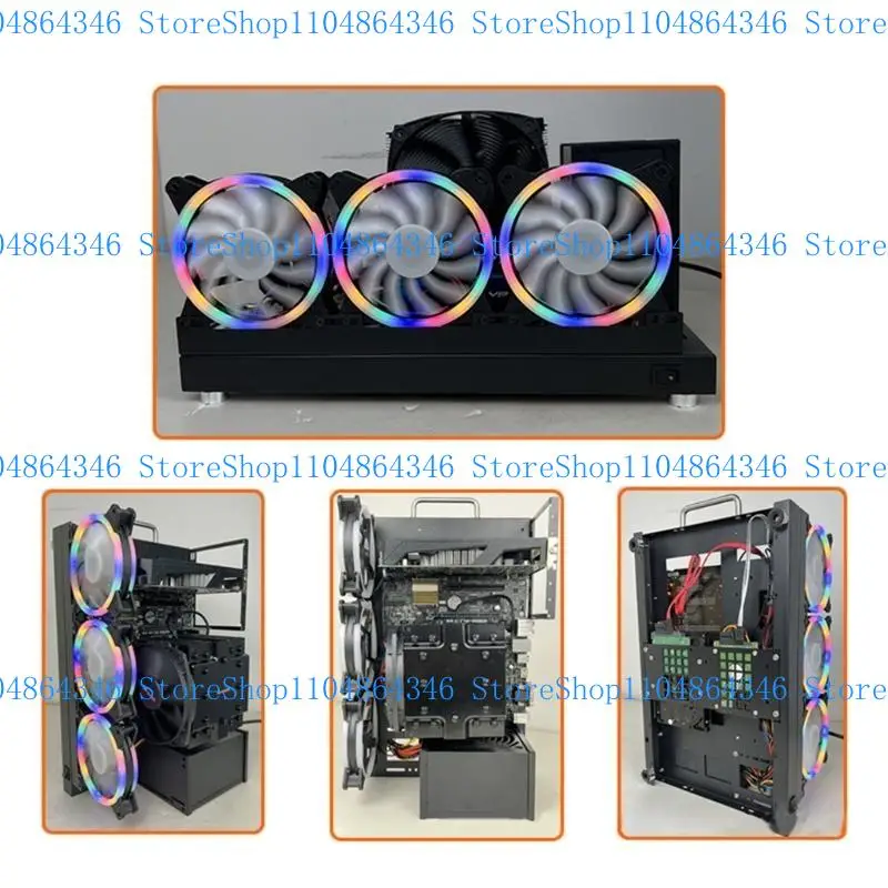 5asd Mining Rig Case GPU Mining Frame Expert Open Aluminum Frame Chassis Rack