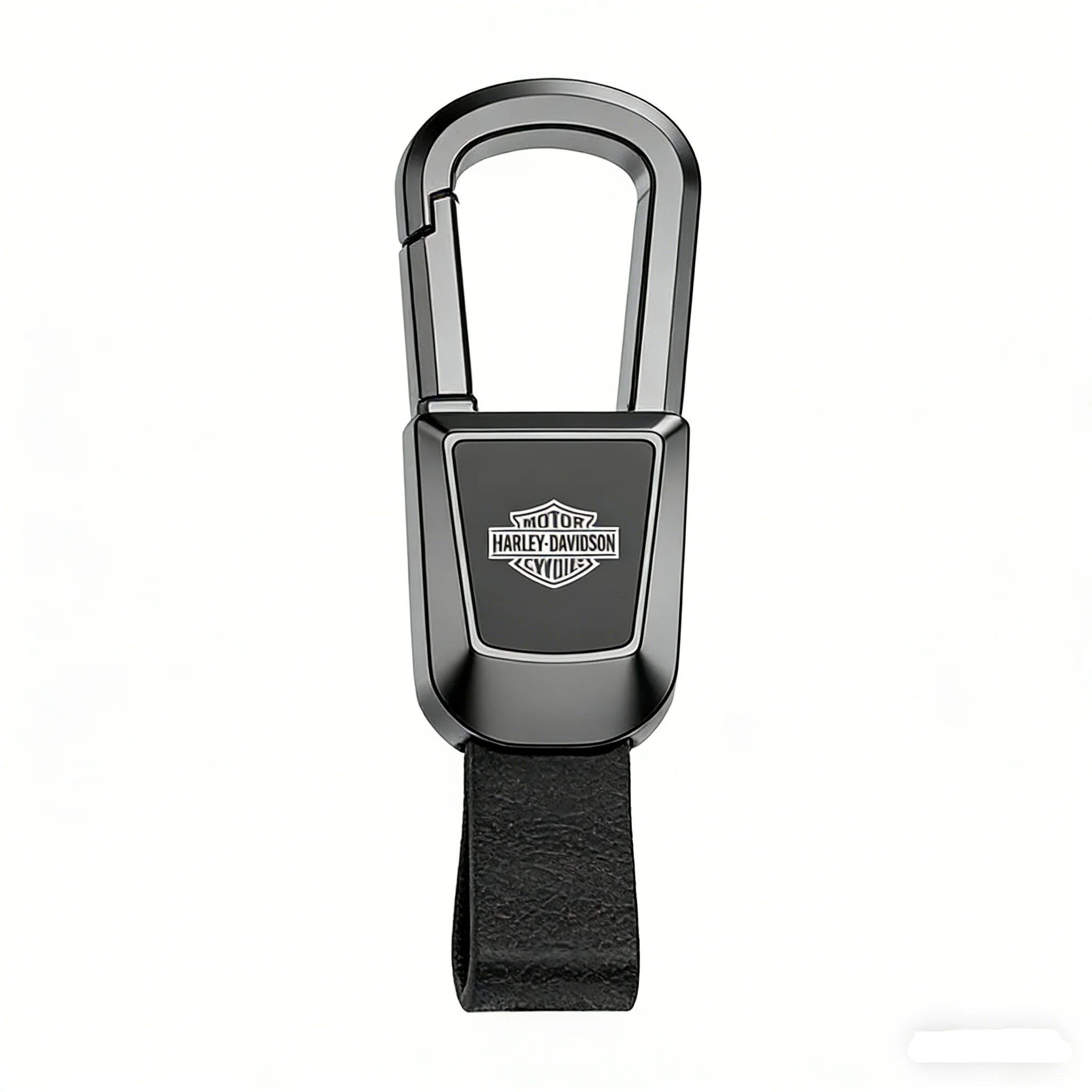 

For Harley Davidson Electra Glide Ultra Classic PA1250 114 1520S Leather Key Rings High-Grade Metal Keyrings Motorcycle Keychain