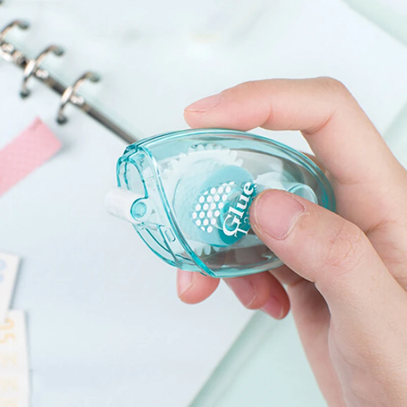 1 Stück doppelseitiger Klebepunkt Stick Roller Klebebandabroller nachfüllbar Neu