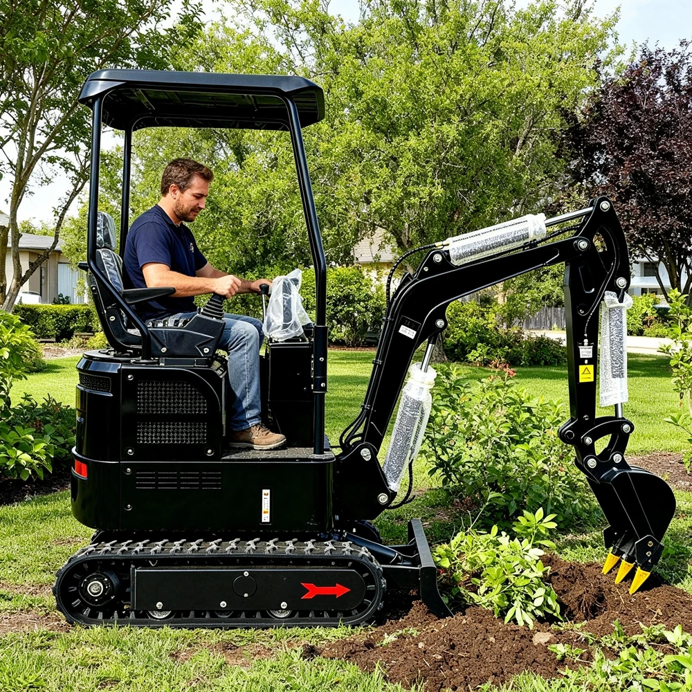 

Mini Excavator 1.5Ton hydraulic crawler Construction 1.7Ton 1.0Ton excavator hydraulic crawler CE EPA Euro 5 Factory direct sal