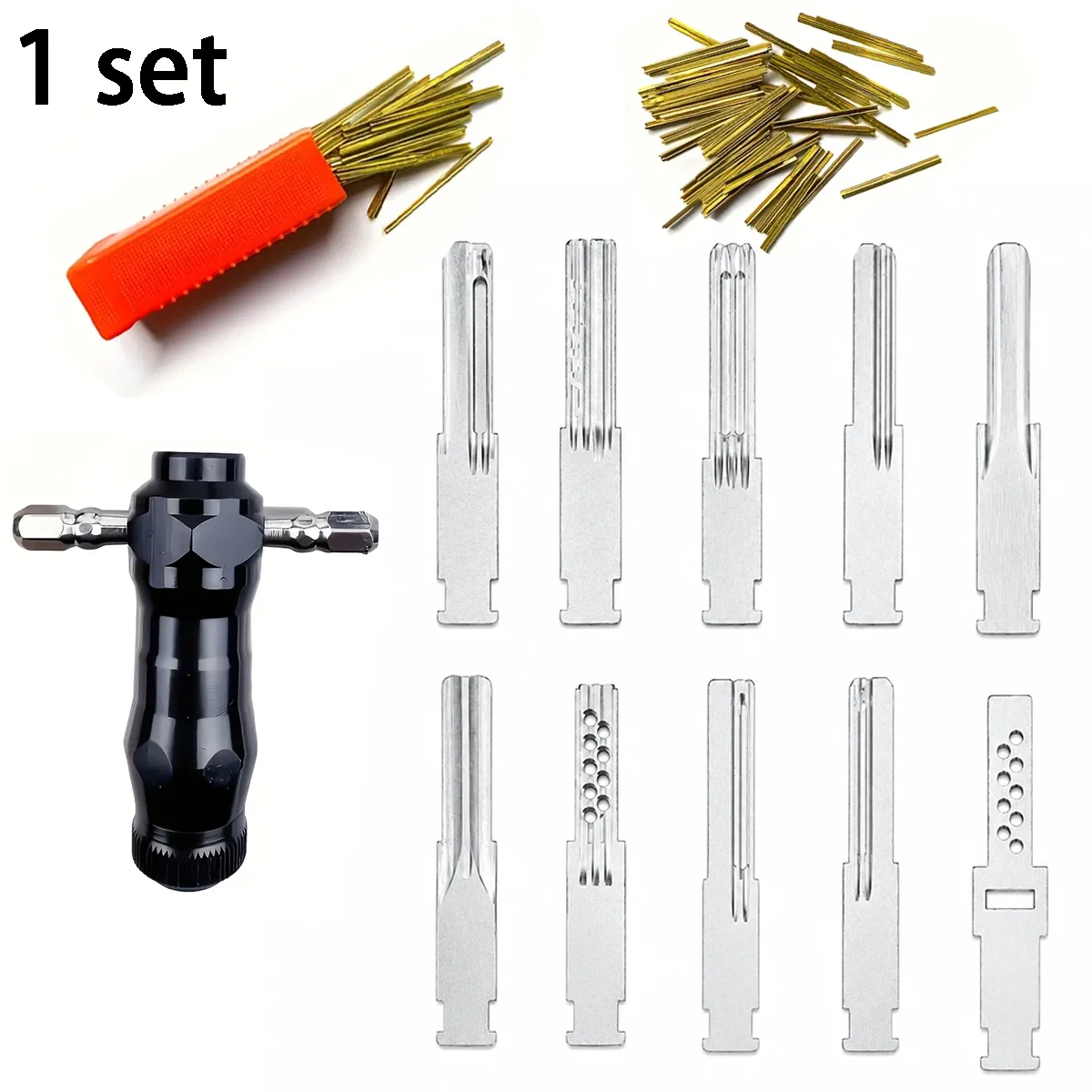 Lock Picking Set - Multifunctional 10pcs Lock Pick Set T-Handle