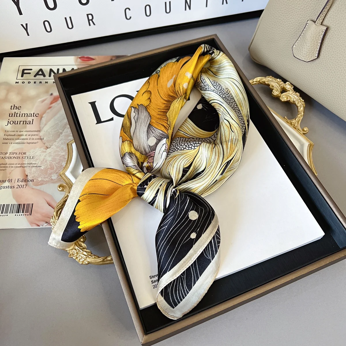faionable-spring-silk-scarf-women's-decorative-square-scarf-silk-true-silk-fi-tulip-design-digital-printing