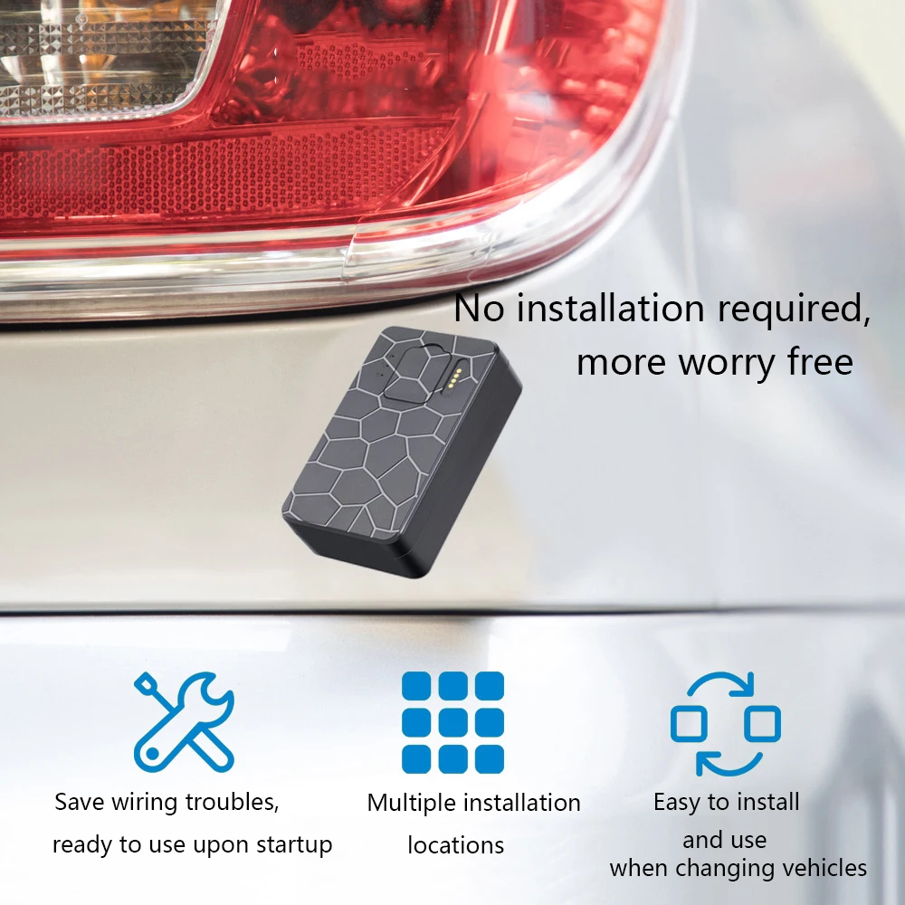 4G Strong Magnetic Waterproof GPS Locator WIFI Tracking Device Ultra-Long Standby Tracker Person Car Position Tracker for Safty