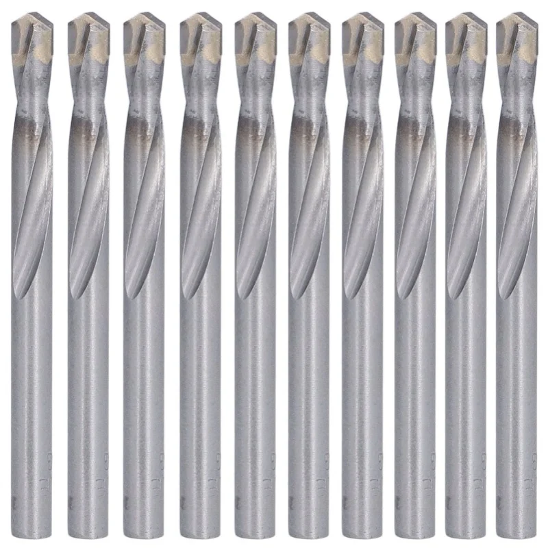 

10Pcs Twist Drill Bit 7mm Straight Shank Drilling Cutter Cutting Tool Set Kit For Metal