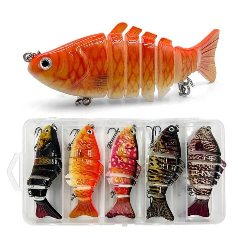 

Artificial Swimbait Crankbait Fishing Lures Realistic 3D Sinking Swim Hard Baits