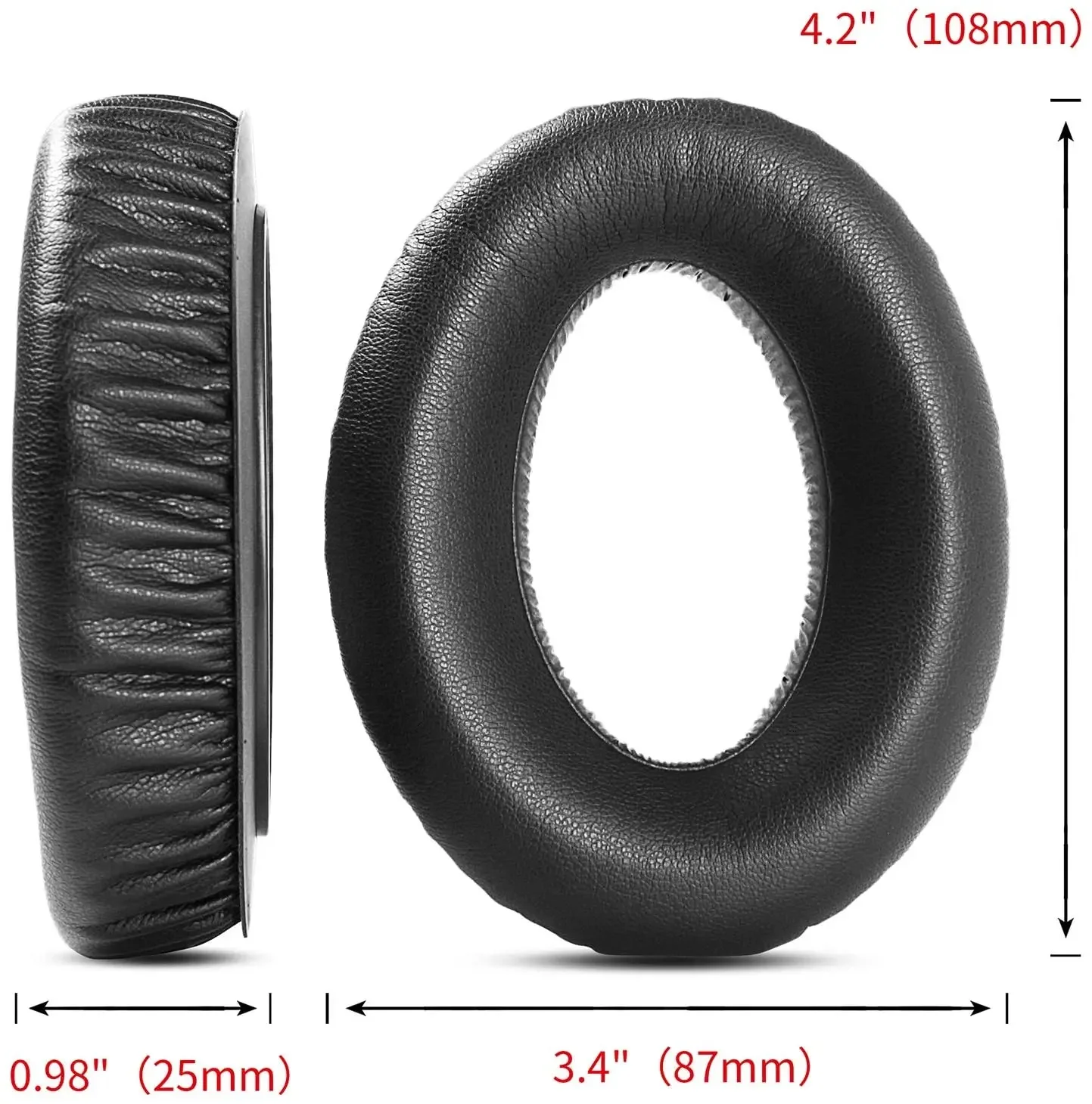 Replacement Earpads Compatible with Sennheise HD545 HD565 HD580 HD600 HD650 HD660S HD535 HD265 HD525 Headphones Ear Pad Cushions