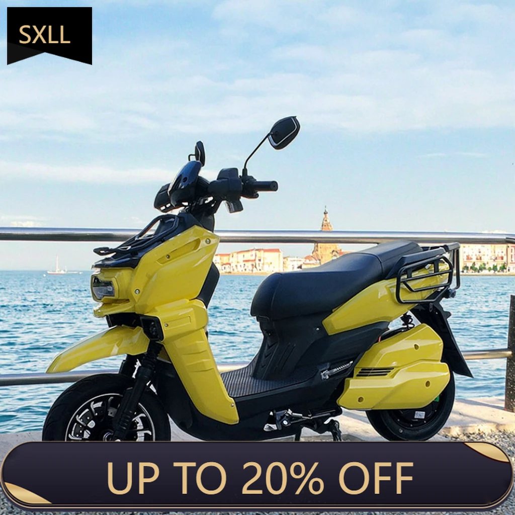 

SXLL Peerless Tank Zhejiang China Sports Motorcycle Electric Motorcycle 72V Lithium Battery 60km/h, Steel EEC