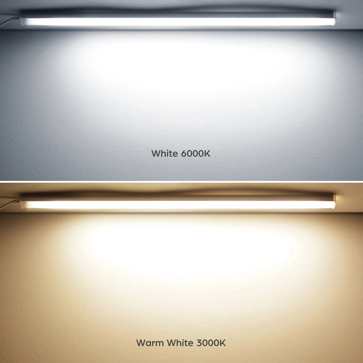 Strip LED Ultra Thin Night Light Bar PIR Motion Sensor Switch Aluminium Table Lamp For Kitchen Wardrobe Indoor Cabinet Lighting