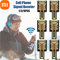 Xiaomi Cellular Amplifier 1/3/6PCS Wi-Fi Range Extender Mobile Phone Signal Enhancement Sticker For IPhone Samsung Universal