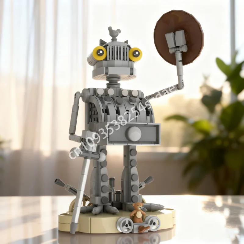 

525pcs MOC Ritter Rost The Rusty Knight Castleed Model Building Christmas Gifts Blocks Construction Toy DIY Brick Kids Birthday