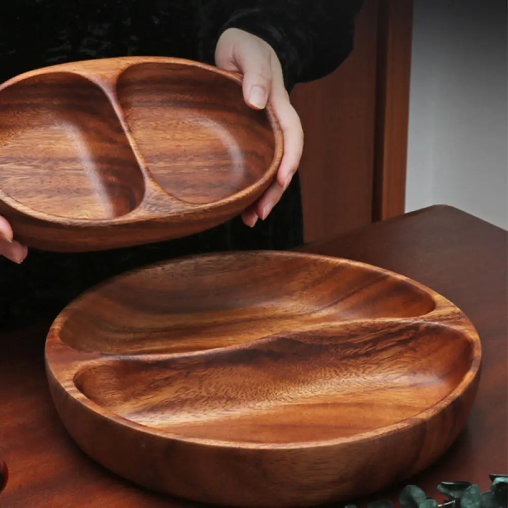 Handcrafted Handcrafted Walnut Wood Serving Bowl Unique Decorative Tray For Nuts Snacks Organic Tableware For Living Room - Aliexpress Deal