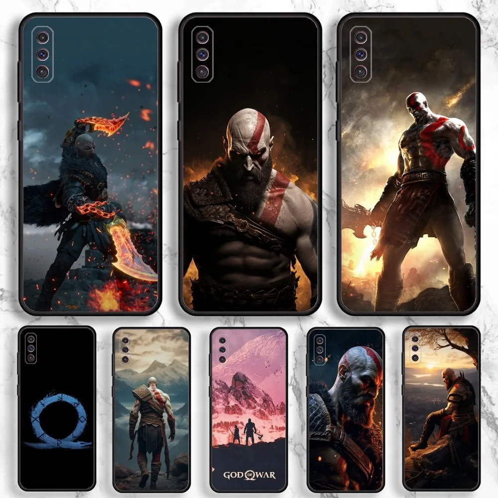 Game God Of W-War Phone Case For Samsung Galaxy A13,A21s,A22,A31,A32,A52,A53,A71,A80,A91 Soft Black Phone Cover