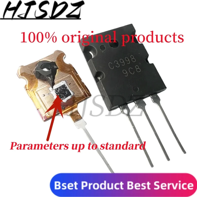 2-5-10PCS/LOT  2SC3998 2SC5570 J6920 TO-3PL C3998 C5570 J6920  TO-3P 25A 1500V Transistor Original