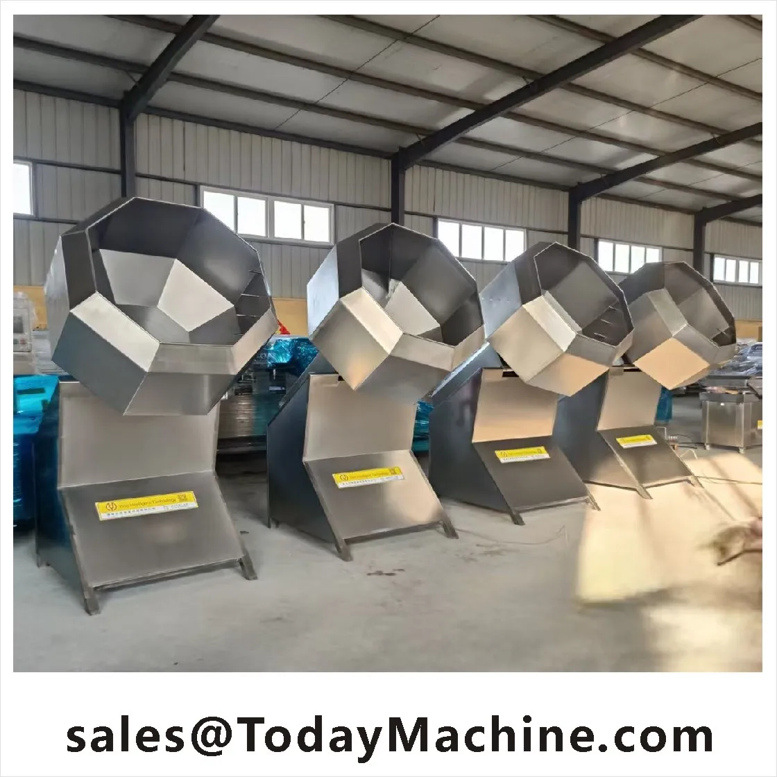Commercial Octagonal Mixer Fully Automatic Food Seasoning Machine