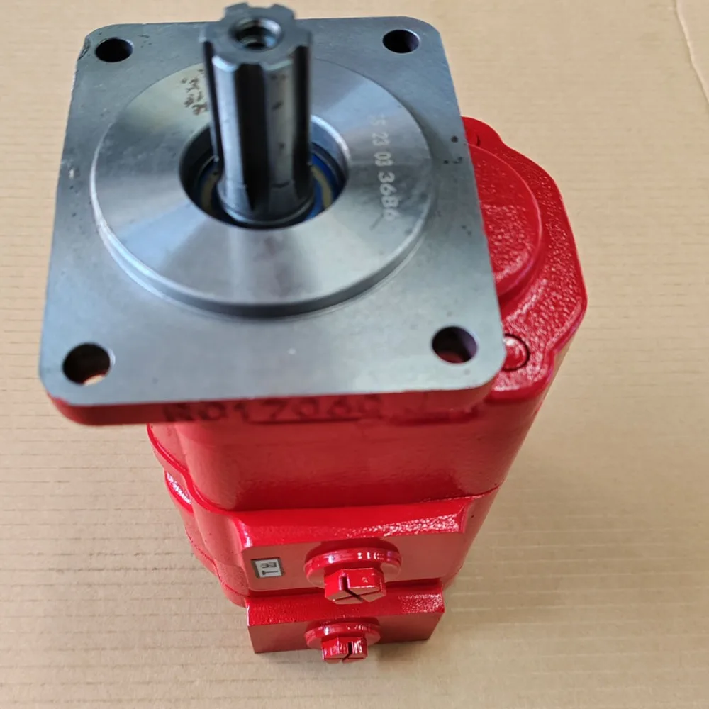 유압 오일 펌프 기어 펌프 단일 이중 삼중 펌프 유압 좌우 회전