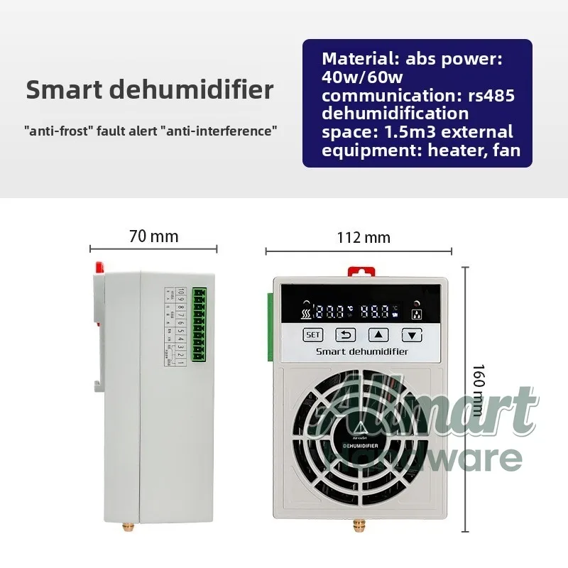 Instrument box industrial dehumidifier, distribution cabinet semiconductor dehumidifier, anti condensation intelligent device