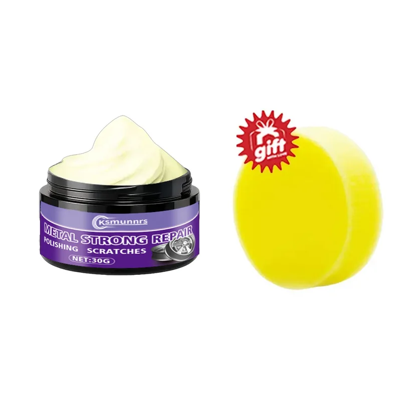 Fasilawei Universal Wheel Repair Kit - Alloy Wheel Scratch and Scuff Repair, Oxidation Paste, Tire Rim Care Polishing Cream view 6