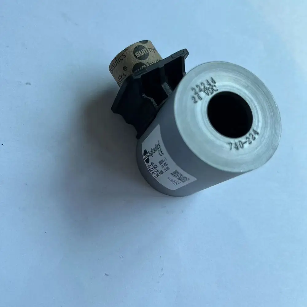 740-224 740224 SUN HYDRAULICS ORIGINAL 740 Series, 24 VDC high-power coil with ISO/DIN 43650, Form A connector without TVS Diode