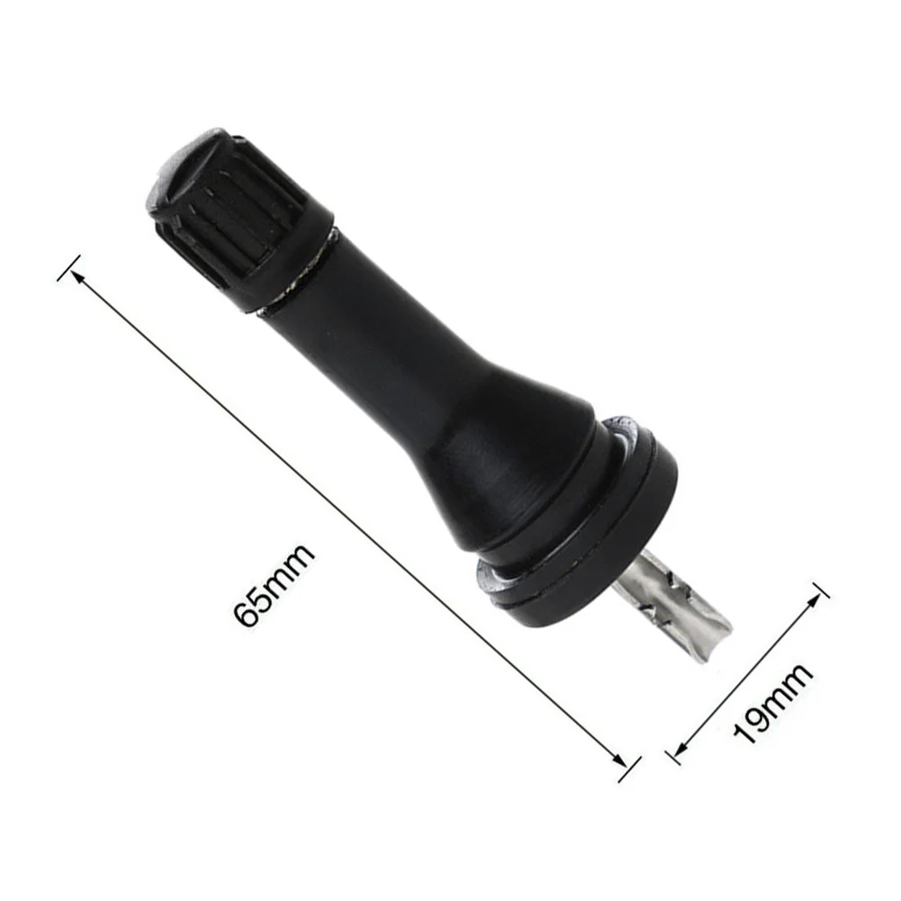 Tire Accessories Car Accessories Valve Stems Tyre Stem Caring Plastic Snap In TPMS Tyre Pressure Sensor Valve 4pcs