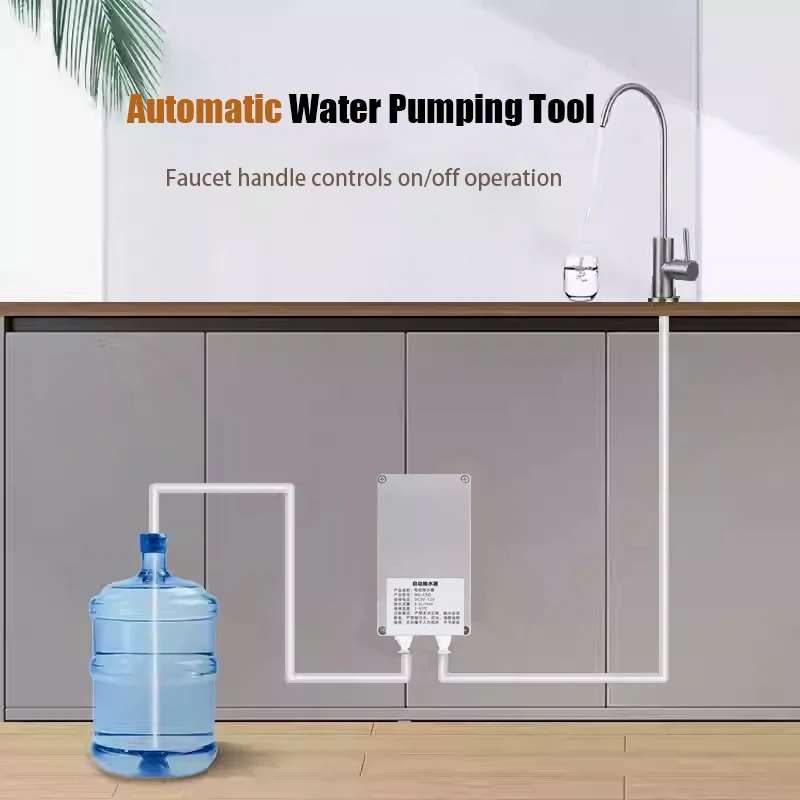 TUNGFULL 12V Electric Water Pump Caravan Electric Sink Filler Auto Water Filler Water Dispenser for Kitchen Sink Accessories