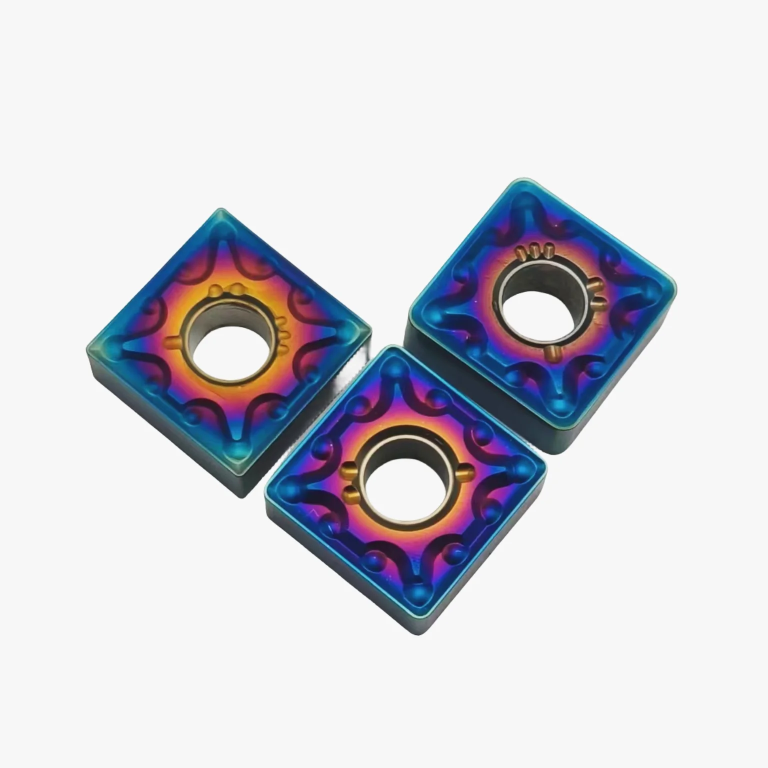 Inserto in metallo duro Nano-blu SNMG120404 SNMG120408 SNMG120412 MA KT7030 utensile per tornitura cilindrica in metallo utensile per tornio CNC