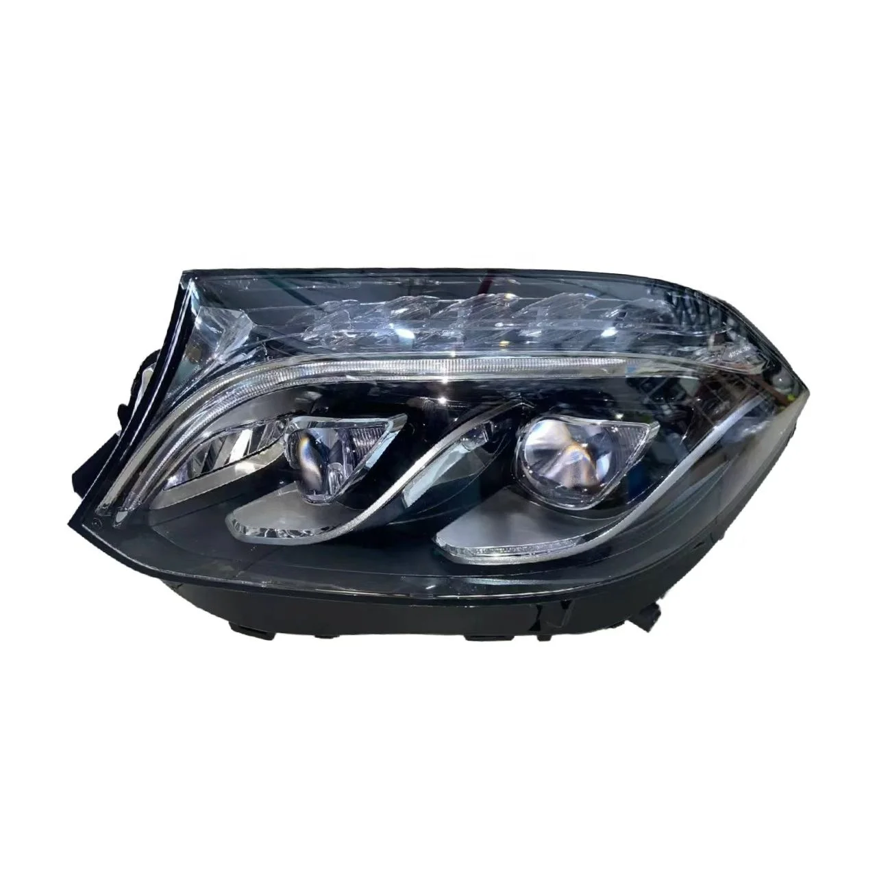 W166 X166 LED Headlights Car Front Bumper Lighting System European Version for GLS2016-2019 view 2