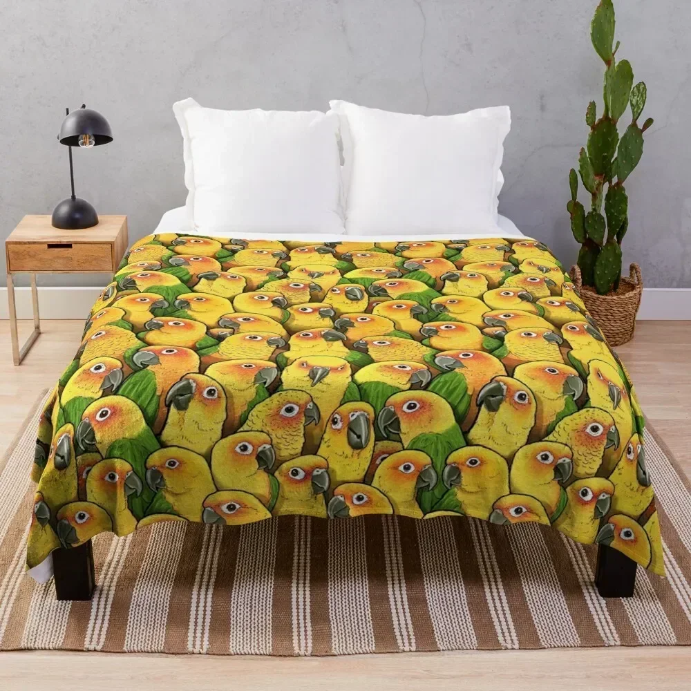 

Jenday Conures Throw Blanket No Pilling Soft Warm Blanket for Bed