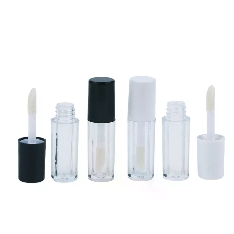 1/5 Pcs 1.2g Empty Gloss Tube Diy Plastic Portable Liquid Lipstick Container Mini Lip Gloss Tube